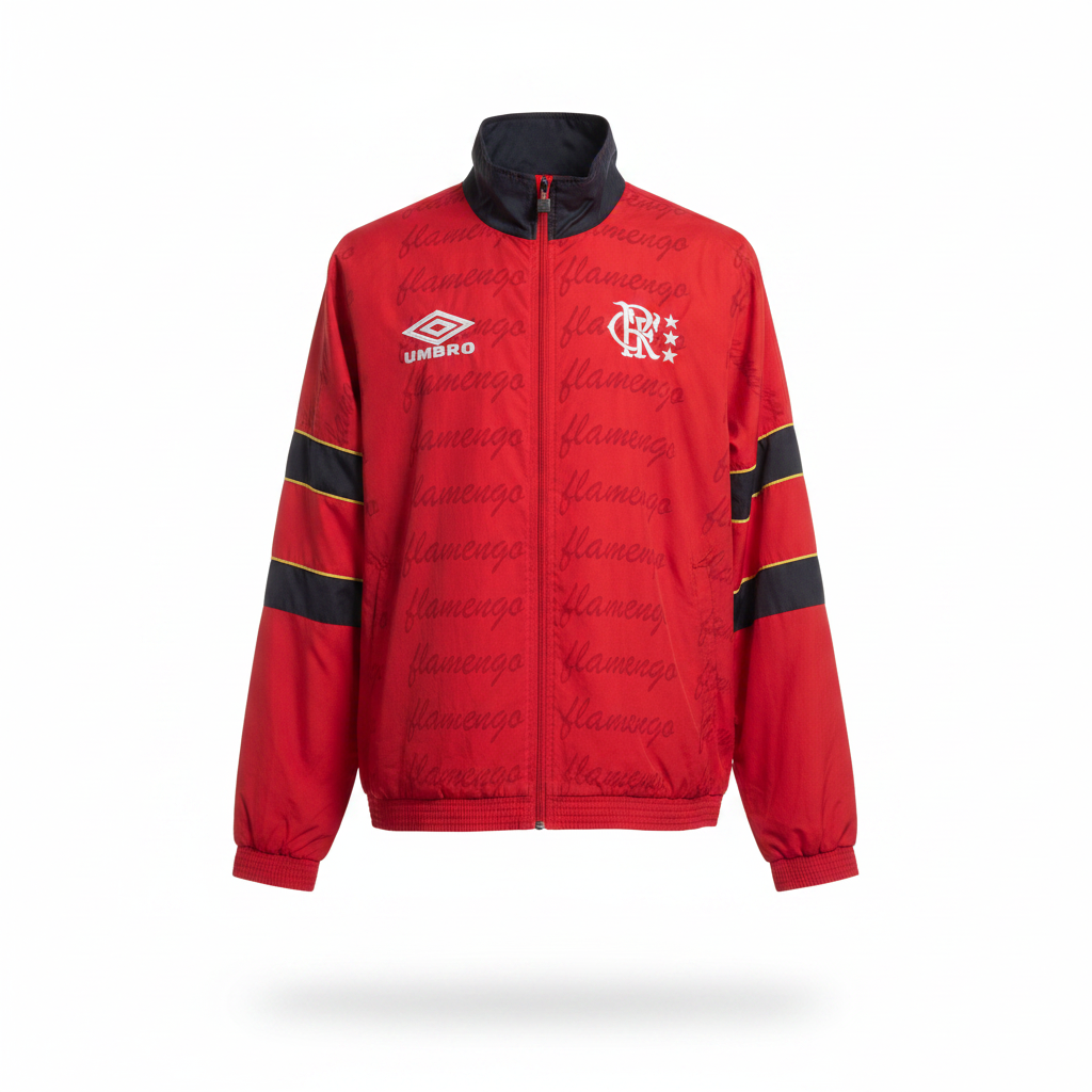 1998-1999 Flamengo JACKET Soccer Jersey Football Shirt Umbro XL Authentic