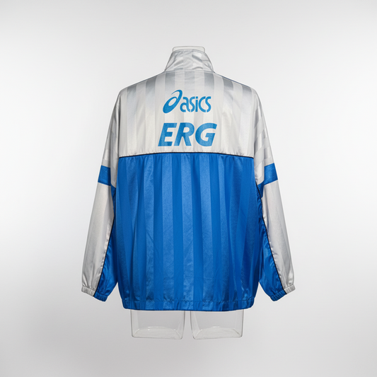 1995-1996 U.C. Sampdoria 1/4 ZIP Track JACKET Asics Medium Authentic