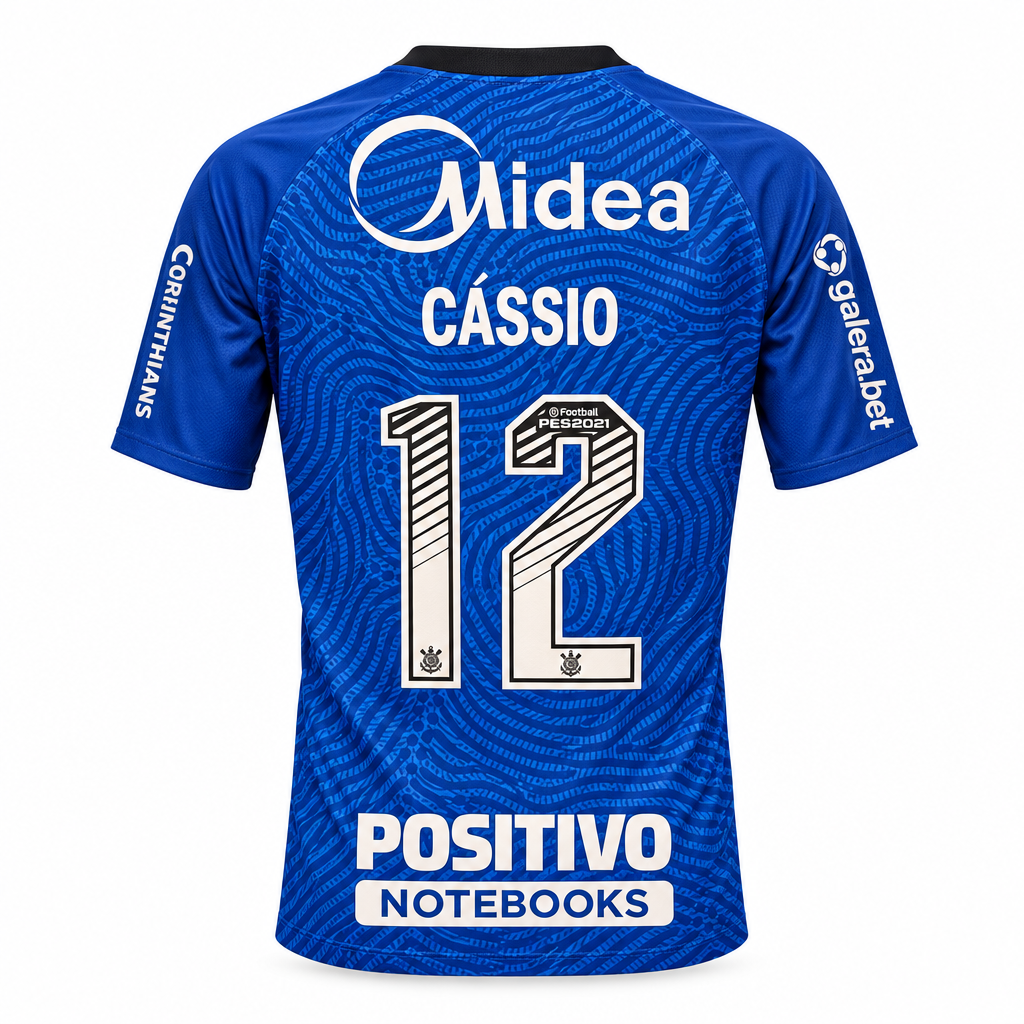2020-2021 Corinthians Cassio GK Kit Soccer Jersey Football Shirt Nike XL Authentic