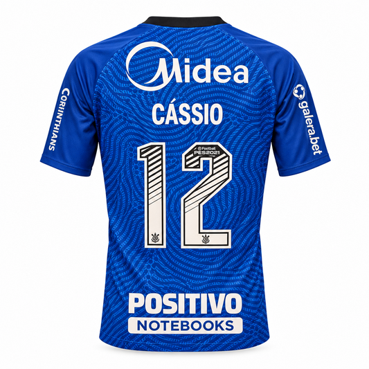 2020-2021 Corinthians Cassio GK Kit Soccer Jersey Football Shirt Nike XL Authentic