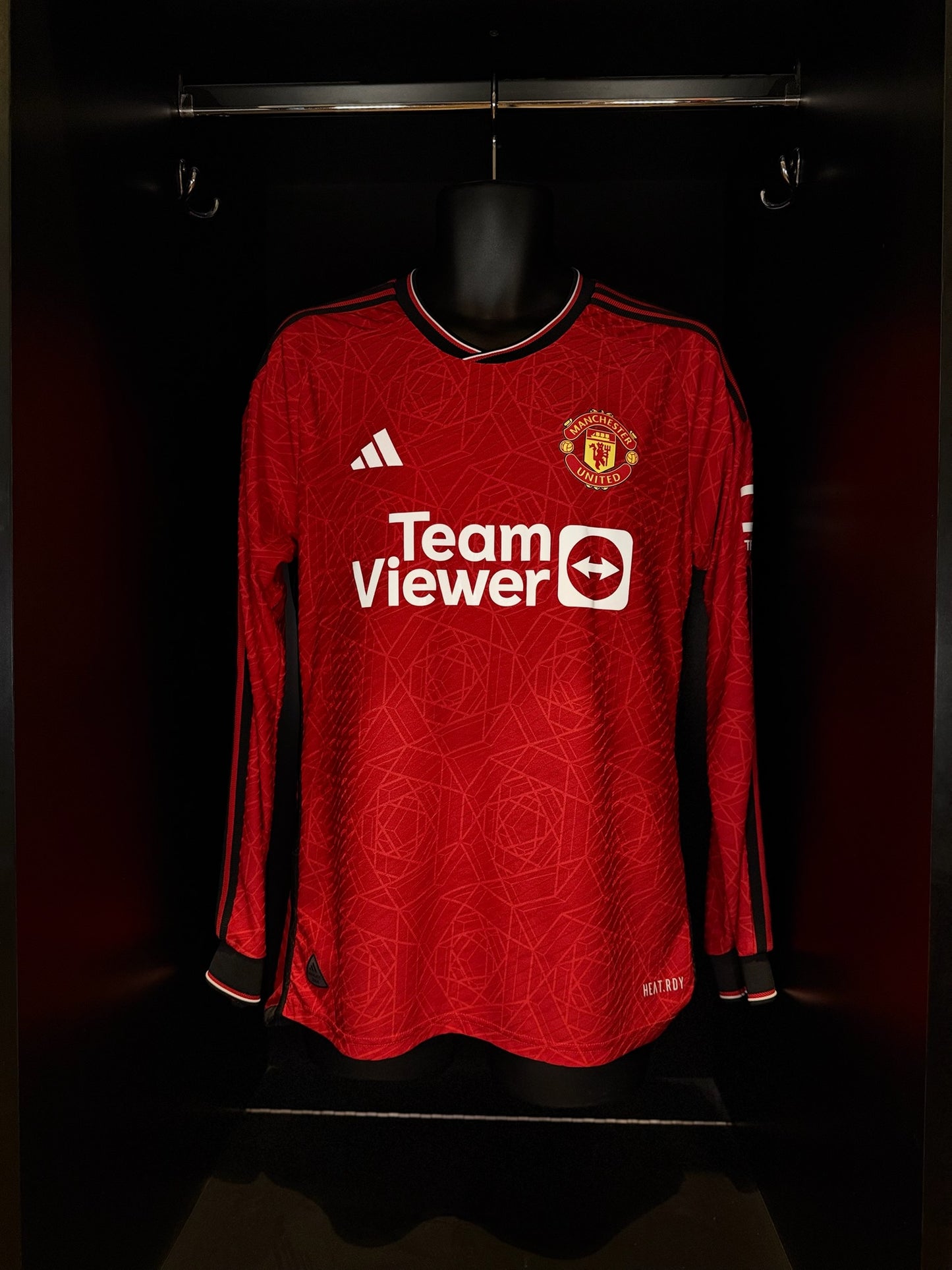 2023-2024 Manchester United B. Fernandes HOME Kit Soccer Jersey Football Shirt adidas Medium Authentic