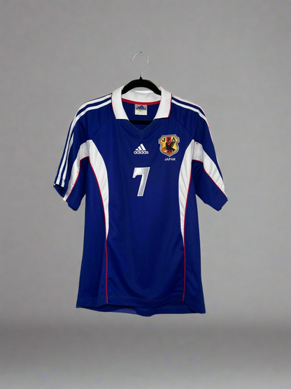 1999-2000 Japan Nakata HOME Kit Soccer Jersey Shirt adidas Large 1999-2000 Japan Nakata HOME Kit Soccer Jersey Shirt adidas Large
