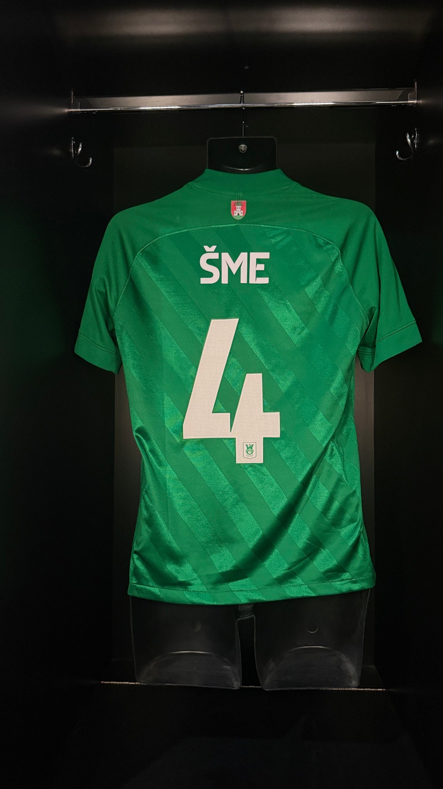 2021-2022 Olimpija Ljubljana Šme HOME Kit Soccer Jersey Football Shirt Nike Medium Authentic