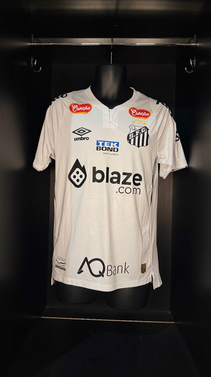 2024-2025 Santos Otero HOME Kit Soccer Jersey Football Shirt Umbro Medium Authentic