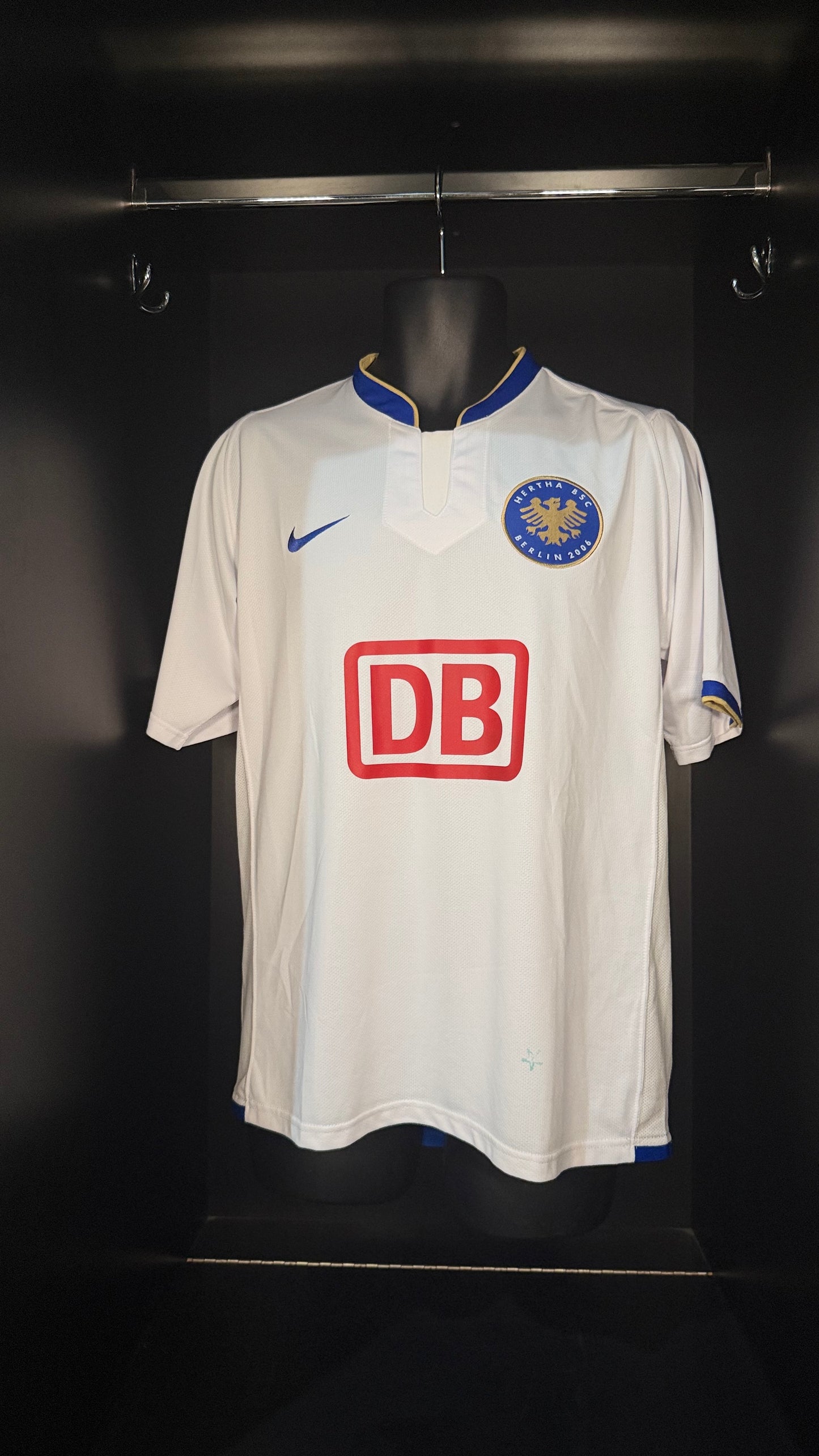 2007-2008 Hertha BSC THIRD Kit Soccer Jersey Football Shirt Nike Medium Authentic