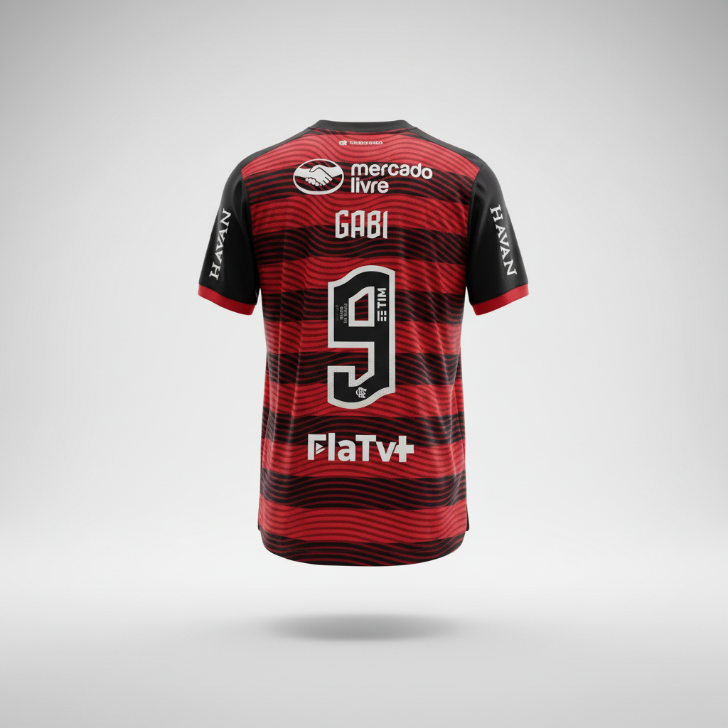 Flamengo Gabi #9 - adidas - 2022/2023 - HOME Kit