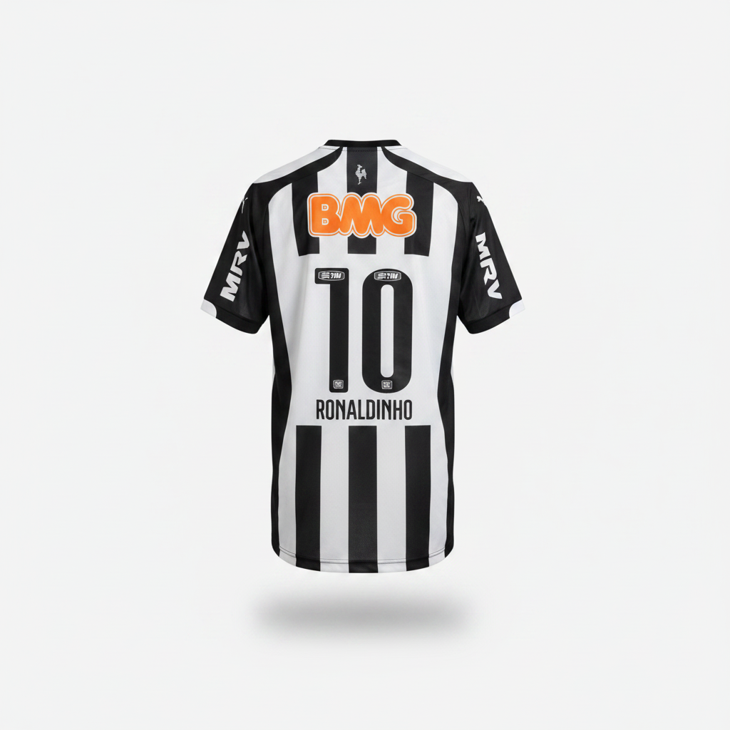 2014-2015 Atletico Mineiro Ronaldinho HOME Kit Soccer Jersey Football Shirt Puma 3XL Authentic