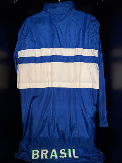 1997-1998 Brazil (CBF) JACKET Soccer Nike Medium Authentic