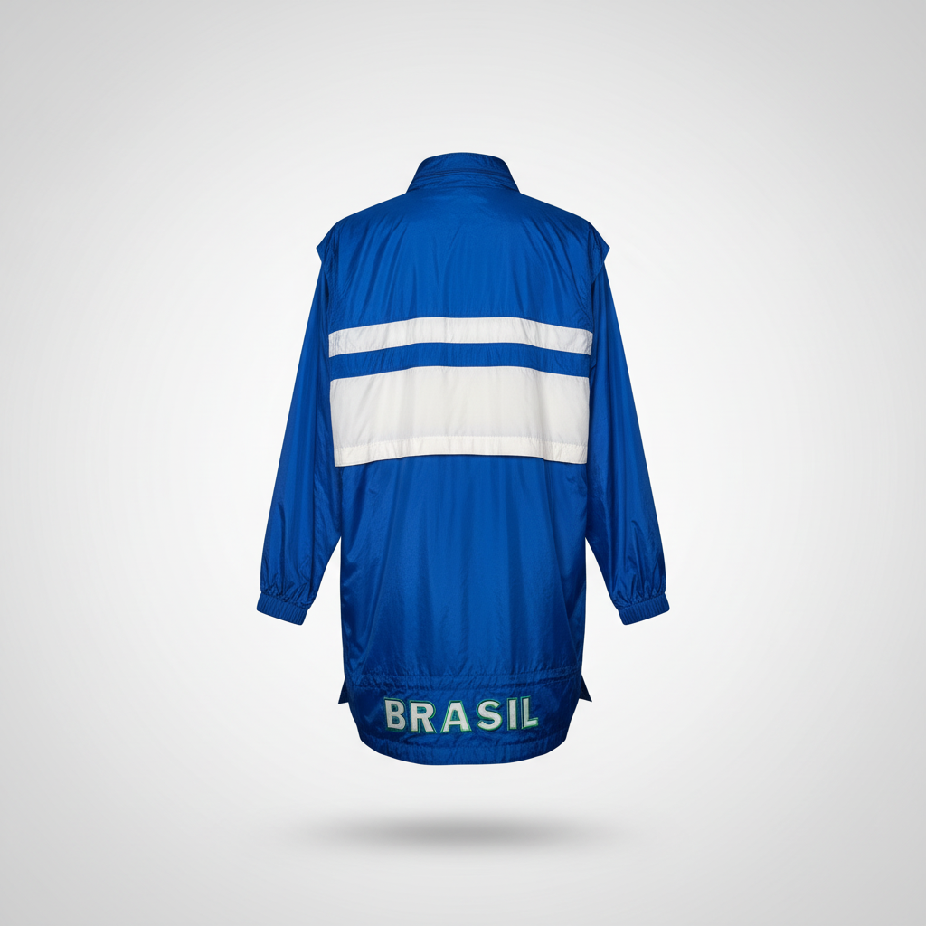 1997-1998 Brazil (CBF) JACKET Soccer Nike Medium Authentic