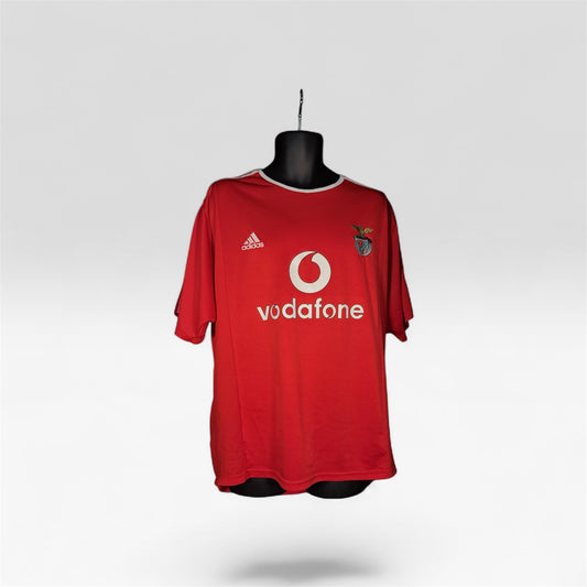 Benfica Nuno Gomes #21 - adidas - 2003/2004 - HOME "UEFA Cup" Kit