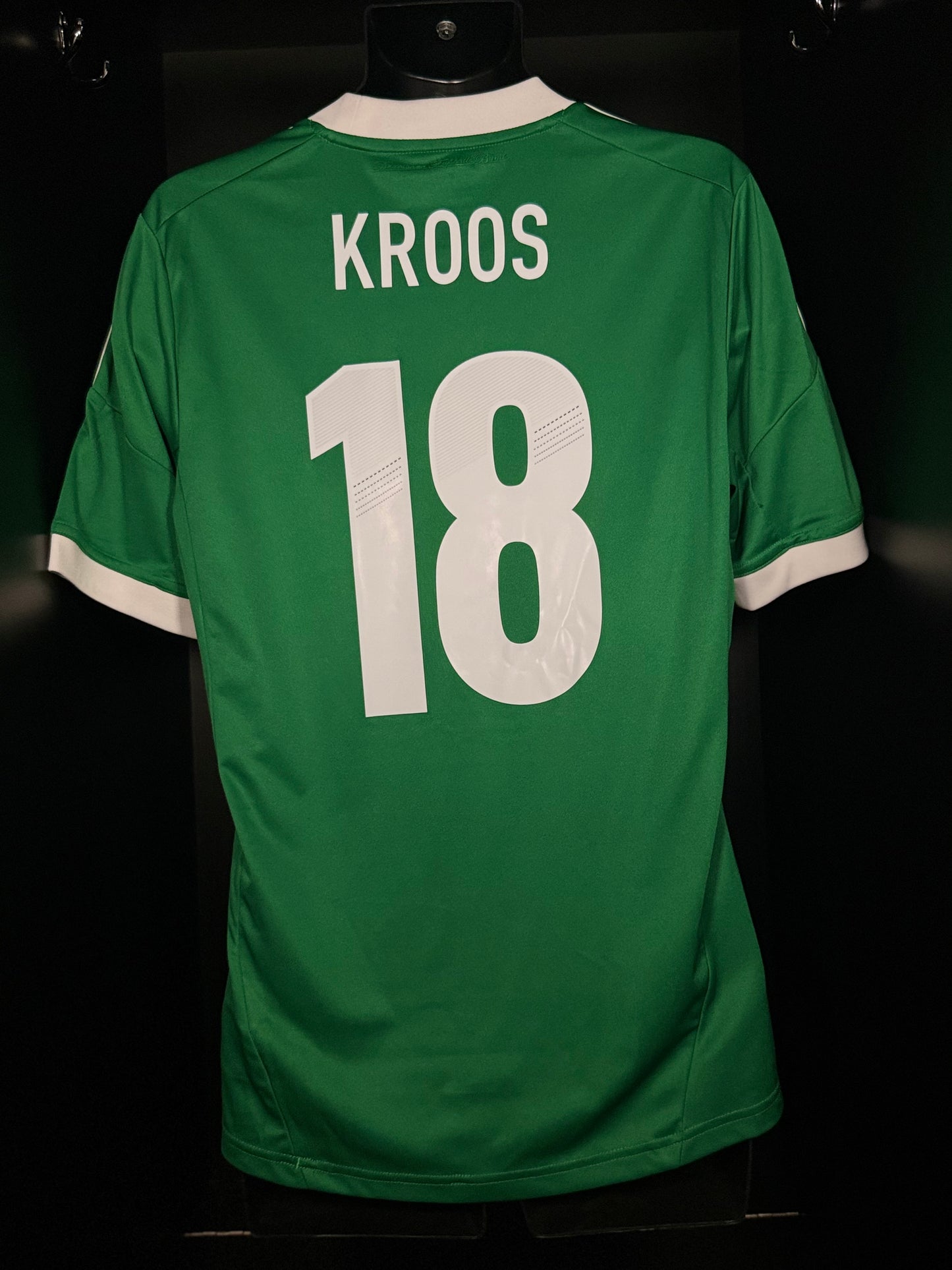 2012-2013 Germany Kroos AWAY Kit Soccer Jersey Shirt adidas Medium Authentic