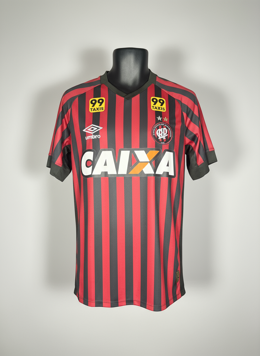Athletico (PR) Paranaense #3 - Umbro - 2015/2016 - HOME Kit