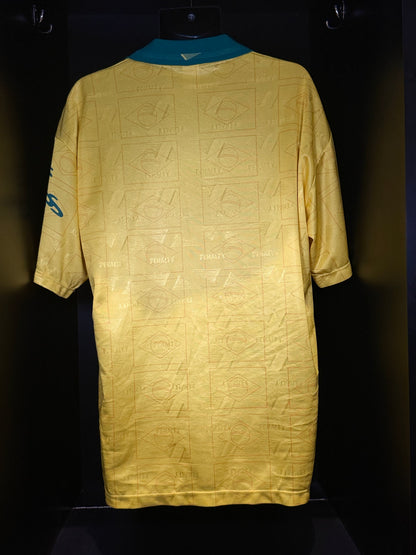 1996-1997 Brazil Futsal HOME Kit Soccer Jersey Shirt Penalty XL Authentic