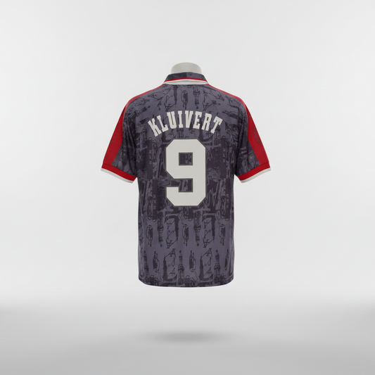 1996-1997 Ajax Kluivert AWAY Kit Soccer Jersey Football Shirt Umbro Large Authentic