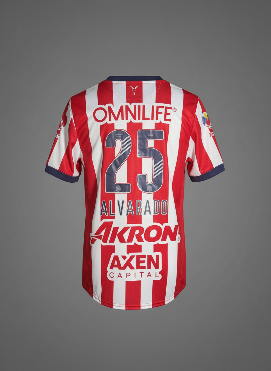 Chivas Guadalajara Alvarado #25 - Puma - 2024/2025 - HOME Kit