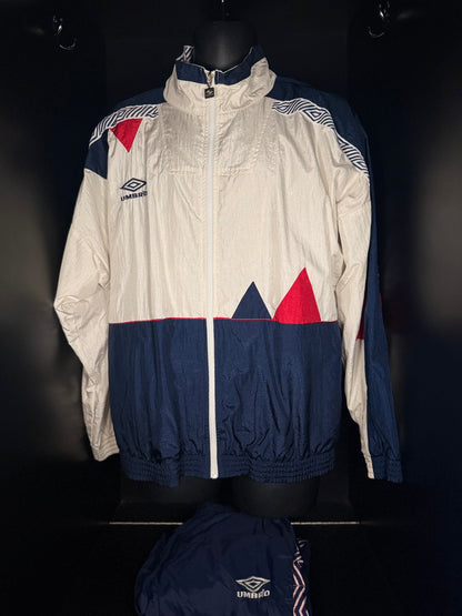 1996-1997 England Template JACKET with Pants Soccer Umbro M Authentic