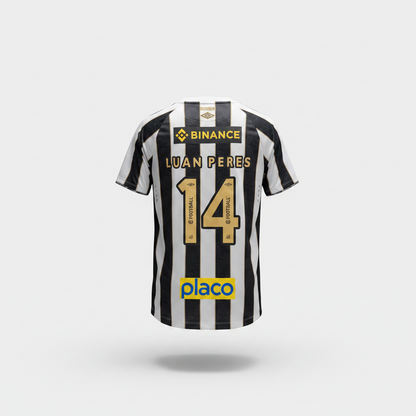 2024-2025 Santos Luan Peres AWAY Kit Soccer Jersey Football Shirt Umbro XL Authentic