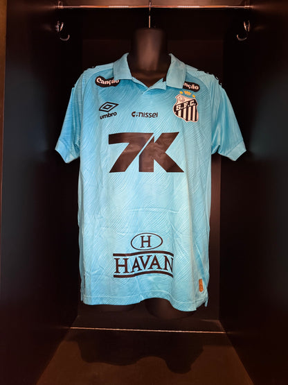 2025-2026 Santos Neymar Jr. THIRD Kit Soccer Jersey Football Shirt Umbro Large Authentic
