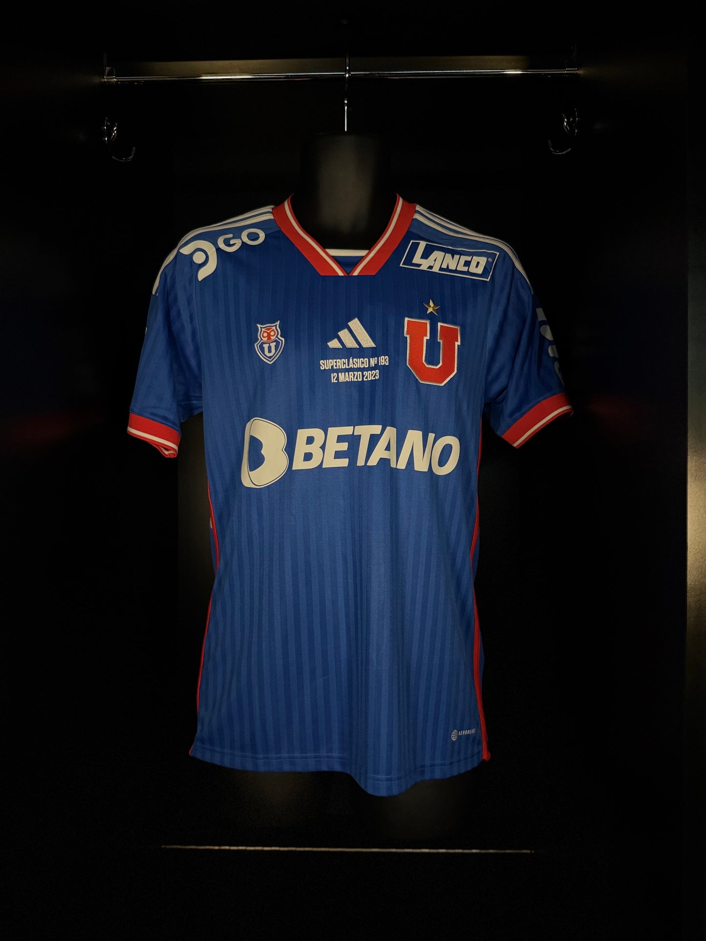 Universidad (U) de Chile Fuentealba #27 - 2023/2024 - HOME "Superclasico 193" Kit