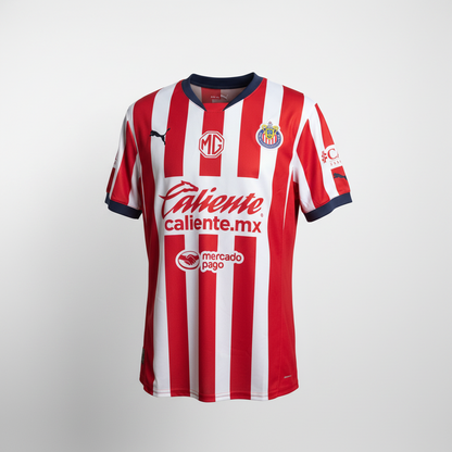 2024-2025 Chivas Guadalajara Pocho HOME Kit Soccer Jersey Football Shirt Puma XL Authentic