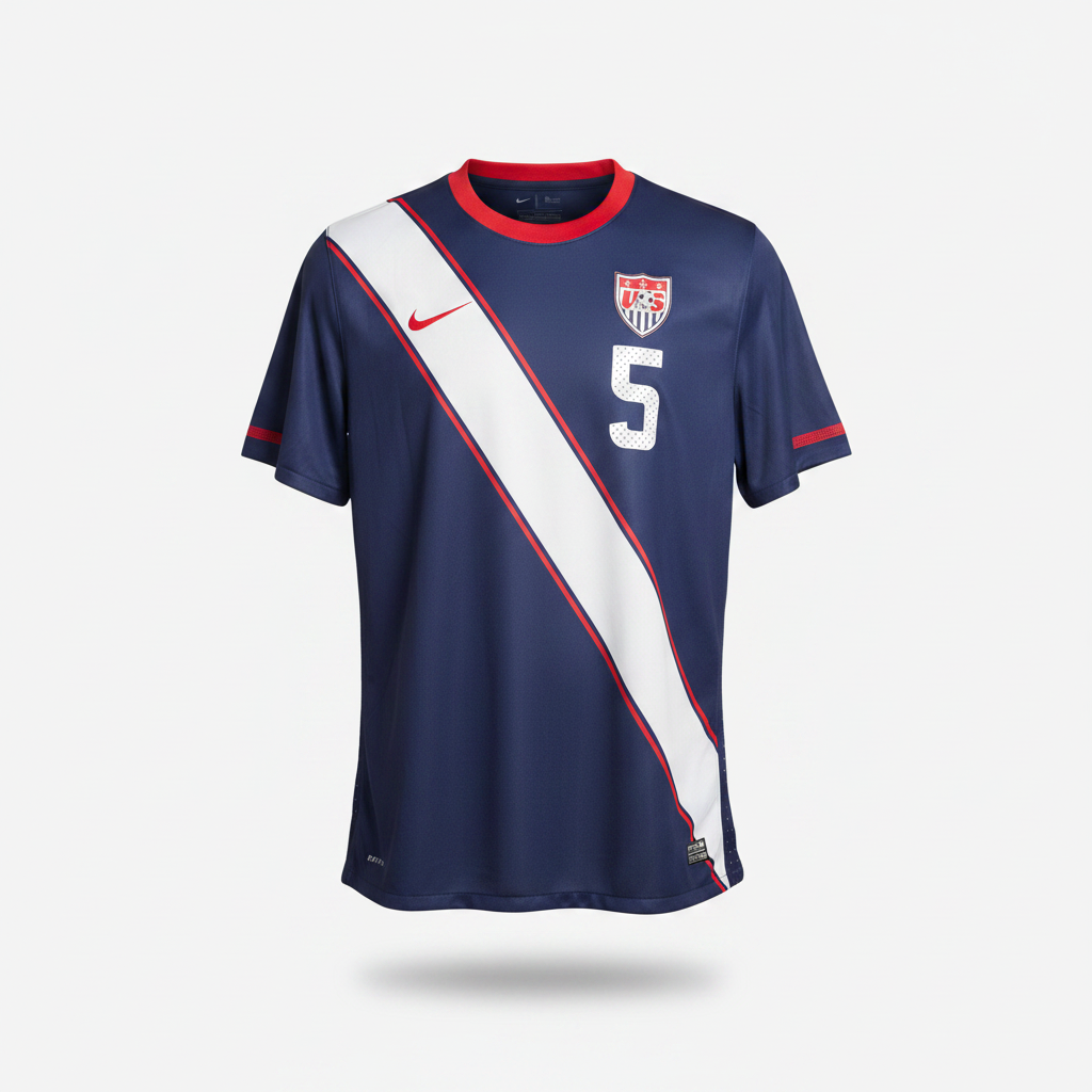 2010-2011 United States (USA) Onyewu AWAY Kit Soccer Jersey Football Shirt Nike XXL Authentic