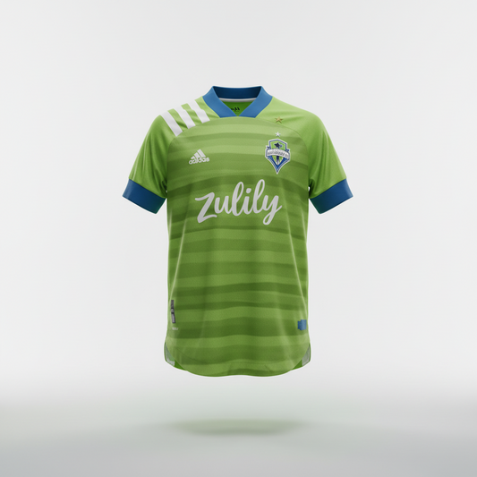 2020-2021 Seattle Sounders Ruidiaz HOME Kit Soccer Jersey Shirt adidas Medium Authentic