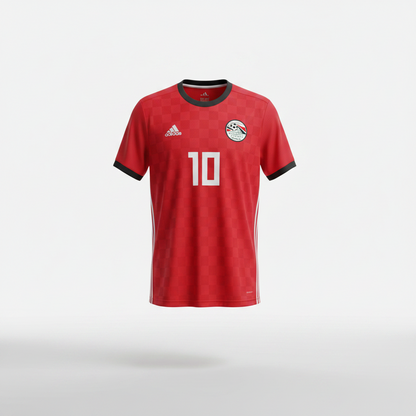 2018-2019 Egypt M. Salah HOME Kit Soccer Jersey Football Shirt Adidas Large Authentic