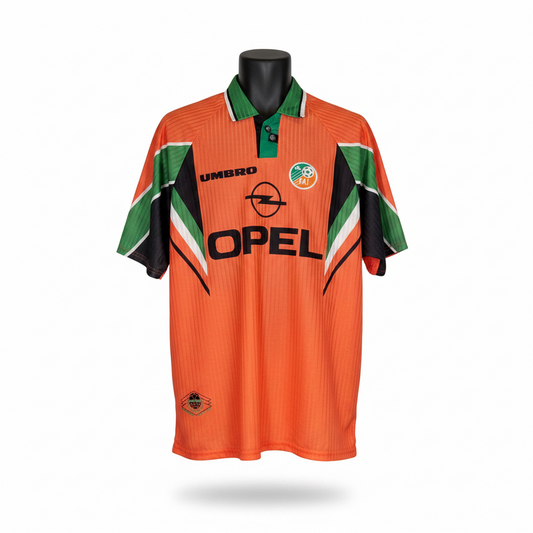 1996-1997 Ireland AWAY Kit Soccer Jersey Football Shirt Umbro XL Authentic