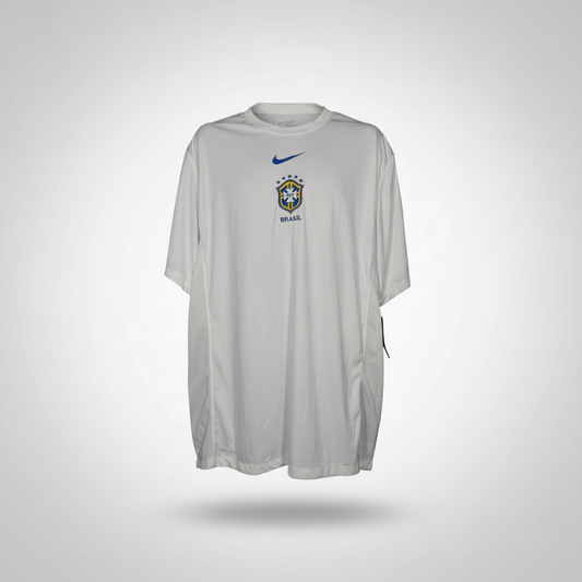 2008-2009 Brazil (CBF) TRAINING Pre Match Kit Soccer Jersey Shirt Nike 2XL XXL Authentic