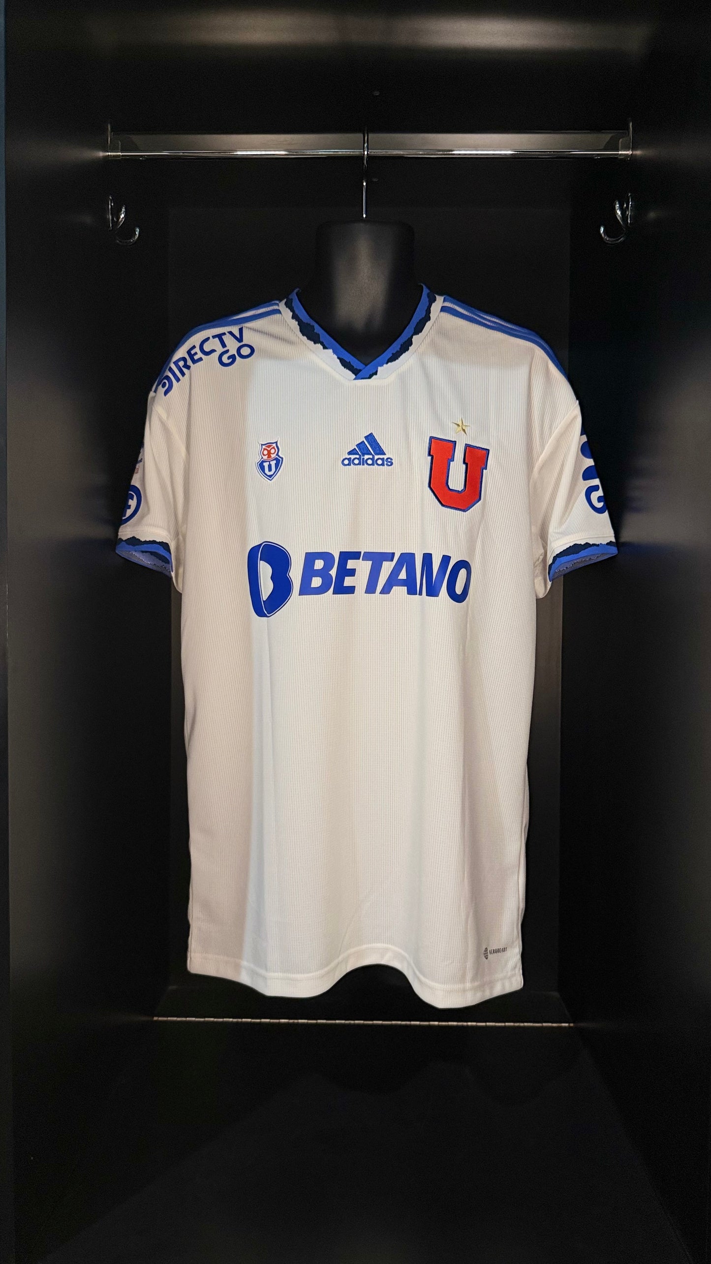2022-2023 Universidad (U) de Chile AWAY Kit Soccer Jersey Football Shirt adidas Large Authentic
