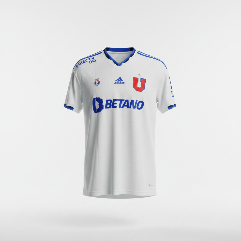 2022-2023 Universidad (U) de Chile AWAY Kit Soccer Jersey Football Shirt adidas Large Authentic