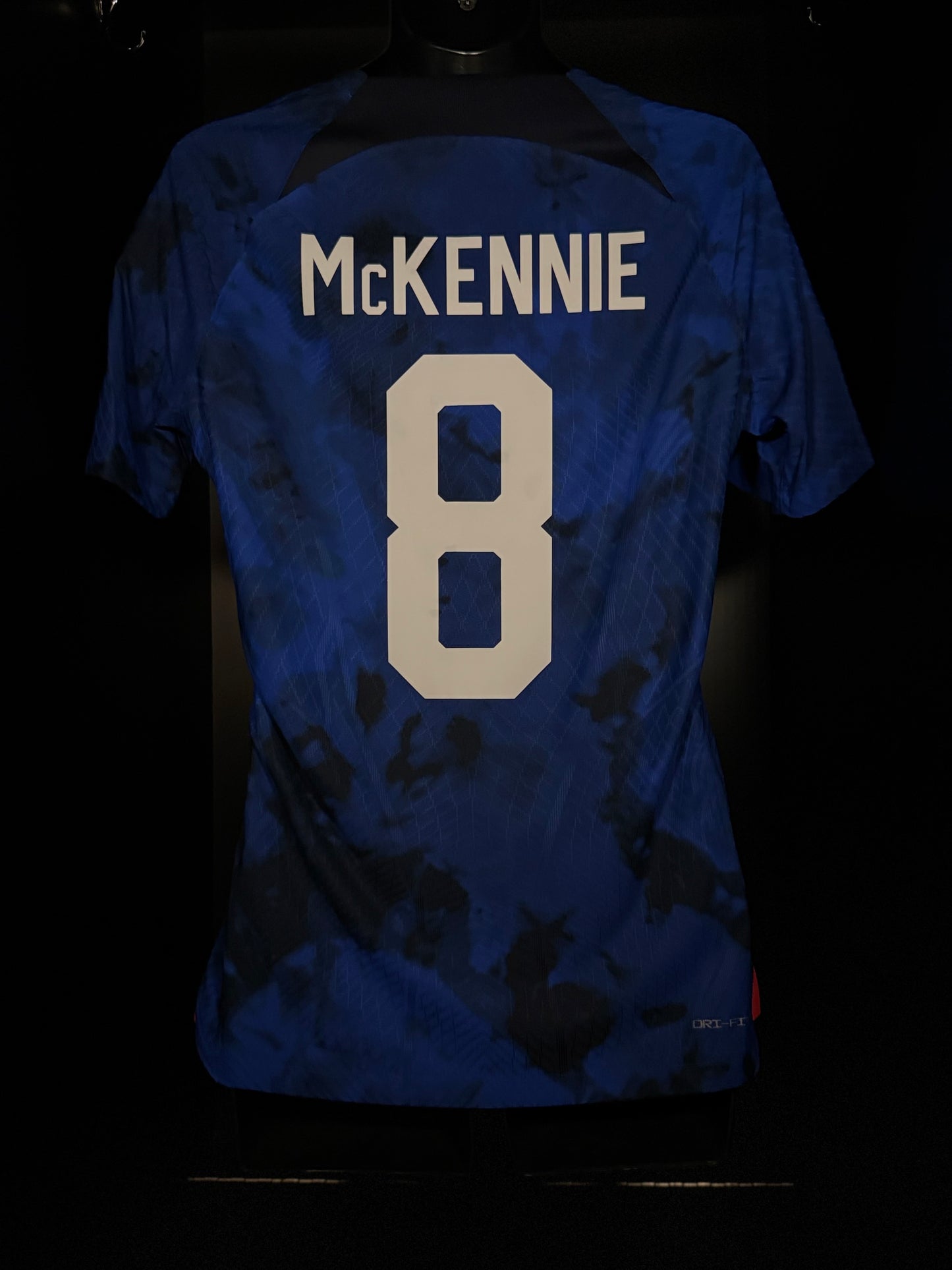 2022-2023 United States (USA) McKennie AWAY Kit Soccer Jersey Shirt Nike Medium Authentic