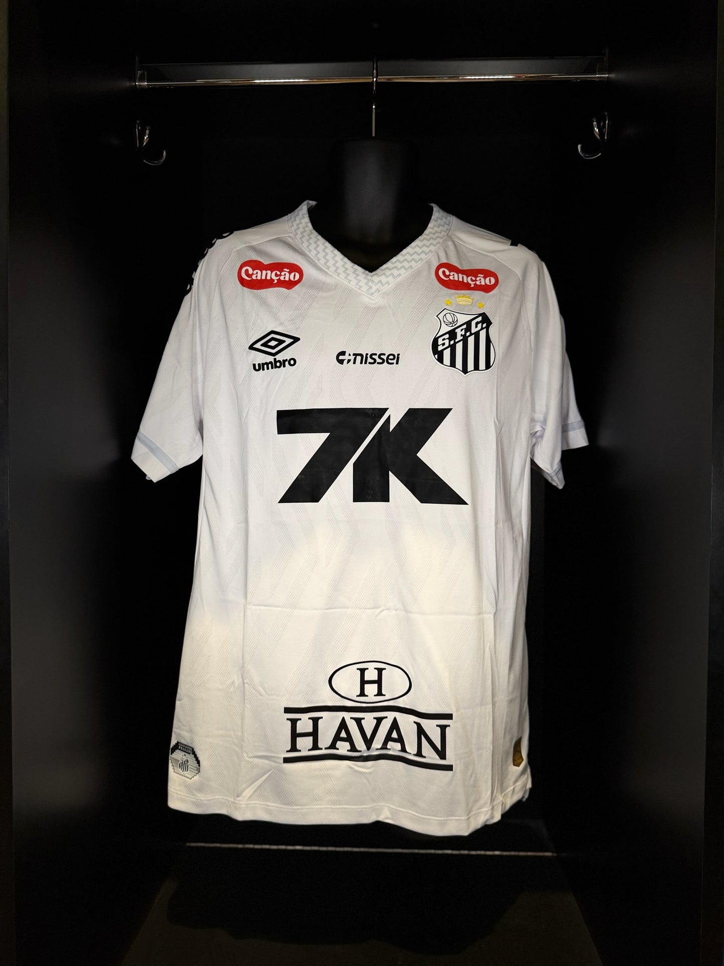 2025-2026 Santos Neymar Jr. HOME Kit Soccer Jersey Football Shirt Umbro Large Authentic
