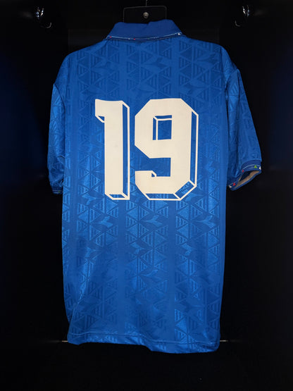 1992-1994 Italy Template #19 Kit Soccer Jersey Shirt Diadora XL Authentic