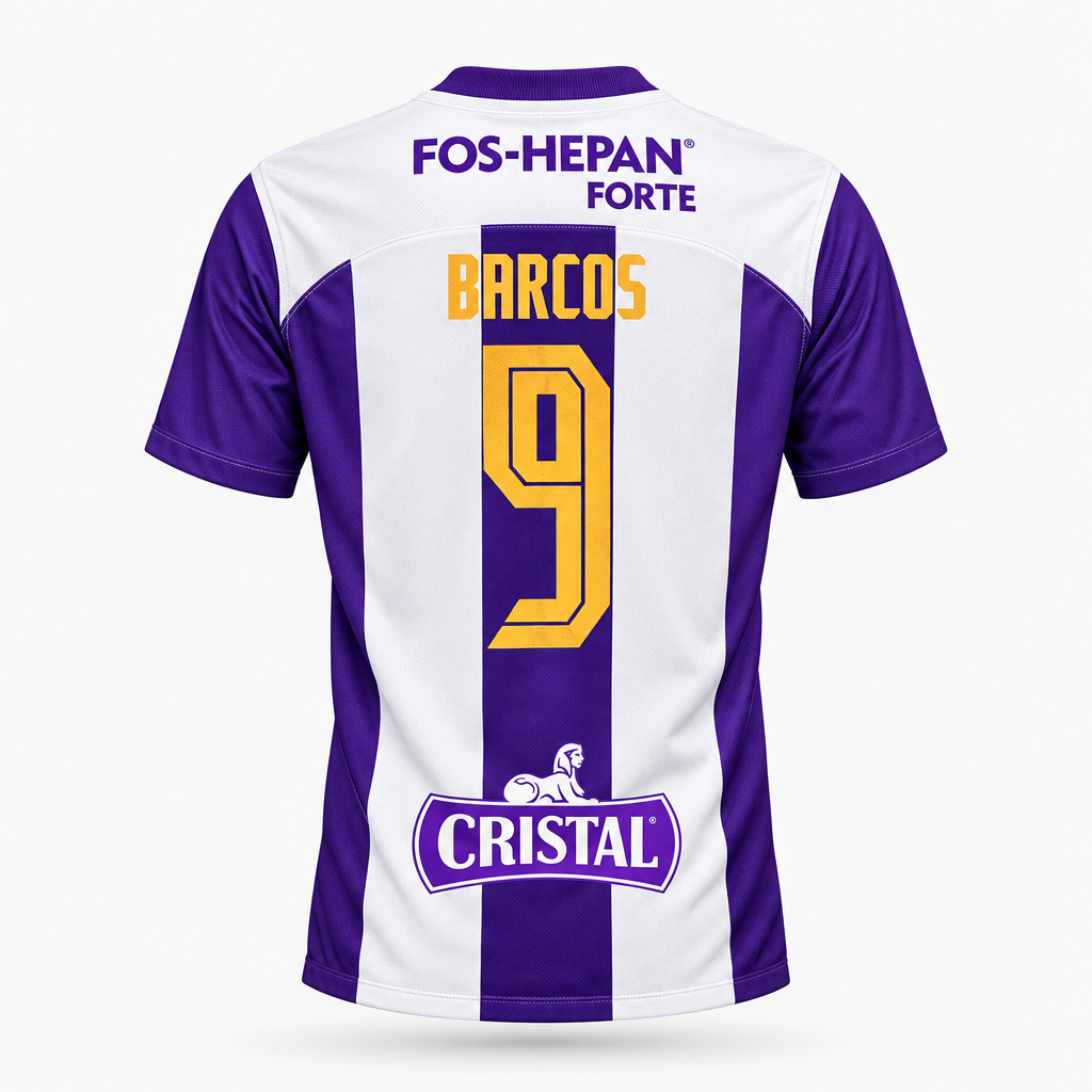 2023-2024 Alianza Lima Barcos THIRD Kit Soccer Jersey Football Shirt Nike Large