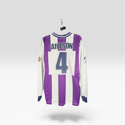 Real Valladolid Arilson #4 - Kelme - 1999/2001 - HOME Kit