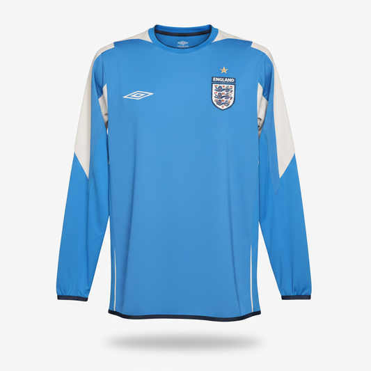 2004-2005 England GK Kit Soccer Jersey Football Shirt Umbro Small Authentic