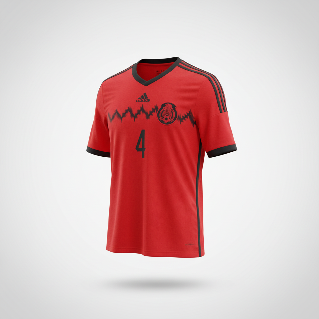 2014-2015 Mexico R. Márquez AWAY Kit Soccer Jersey Football Shirt adidas Medium Authentic