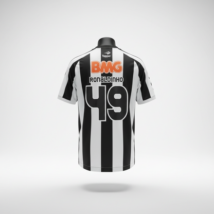 2012-2013 Atletico Mineiro Ronaldinho HOME Kit Soccer Jersey Football Shirt Topper Large Authentic