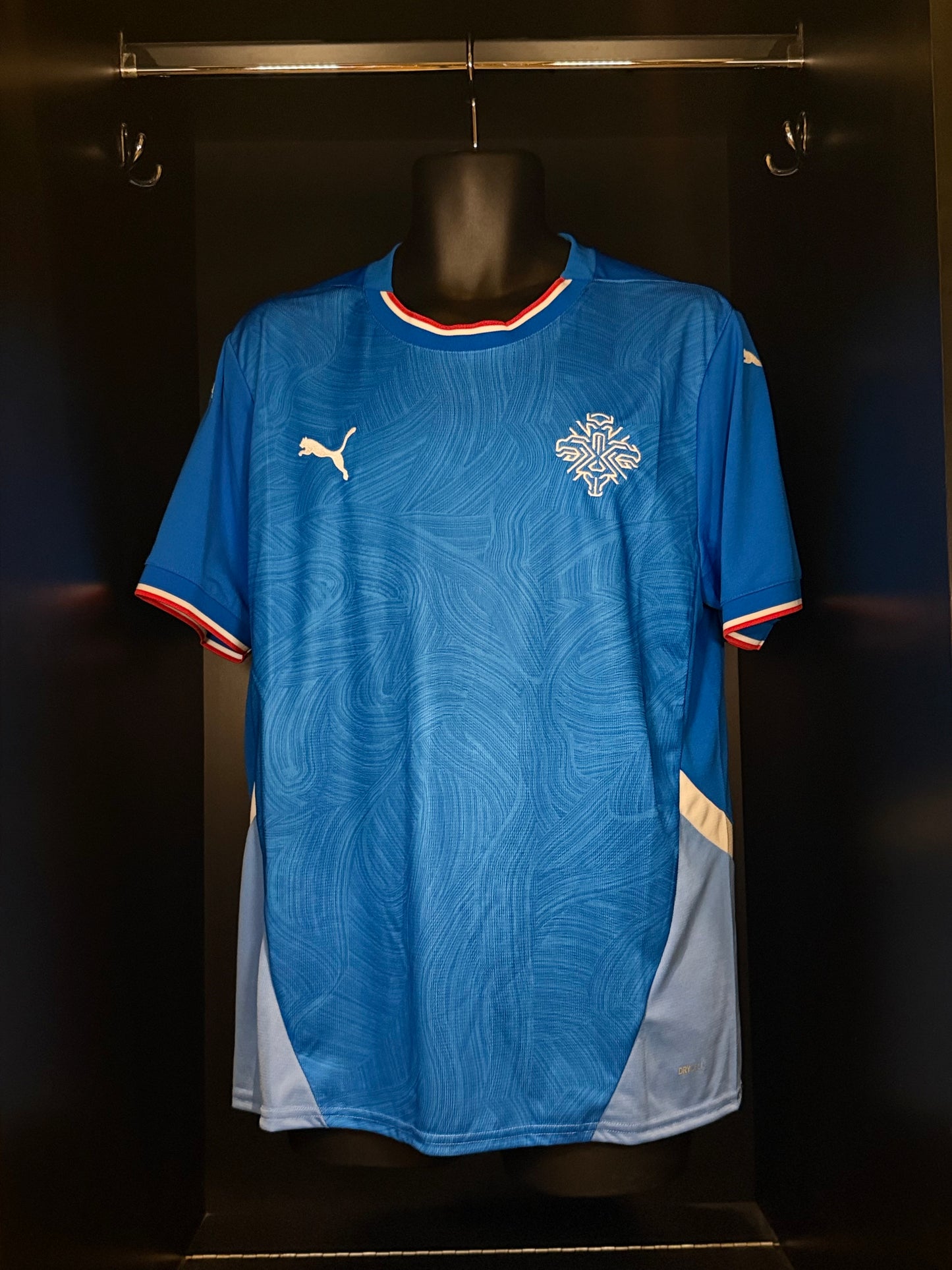2024-2025 Iceland HOME Kit Soccer Jersey Football Shirt Puma Medium Authentic