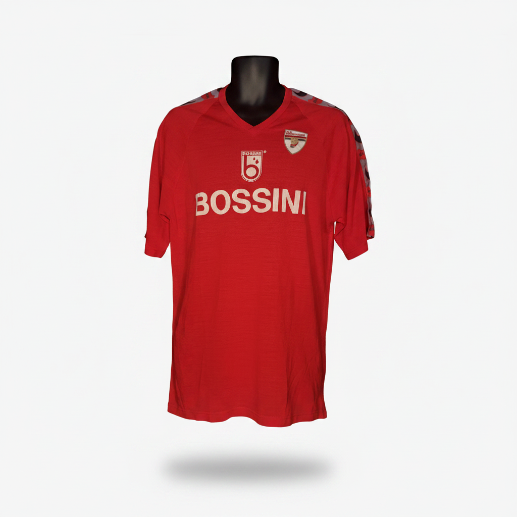 1995-1996 US Cremonese TRAINING Kit Soccer Jersey Football Shirt Uhlsport XL Authentic
