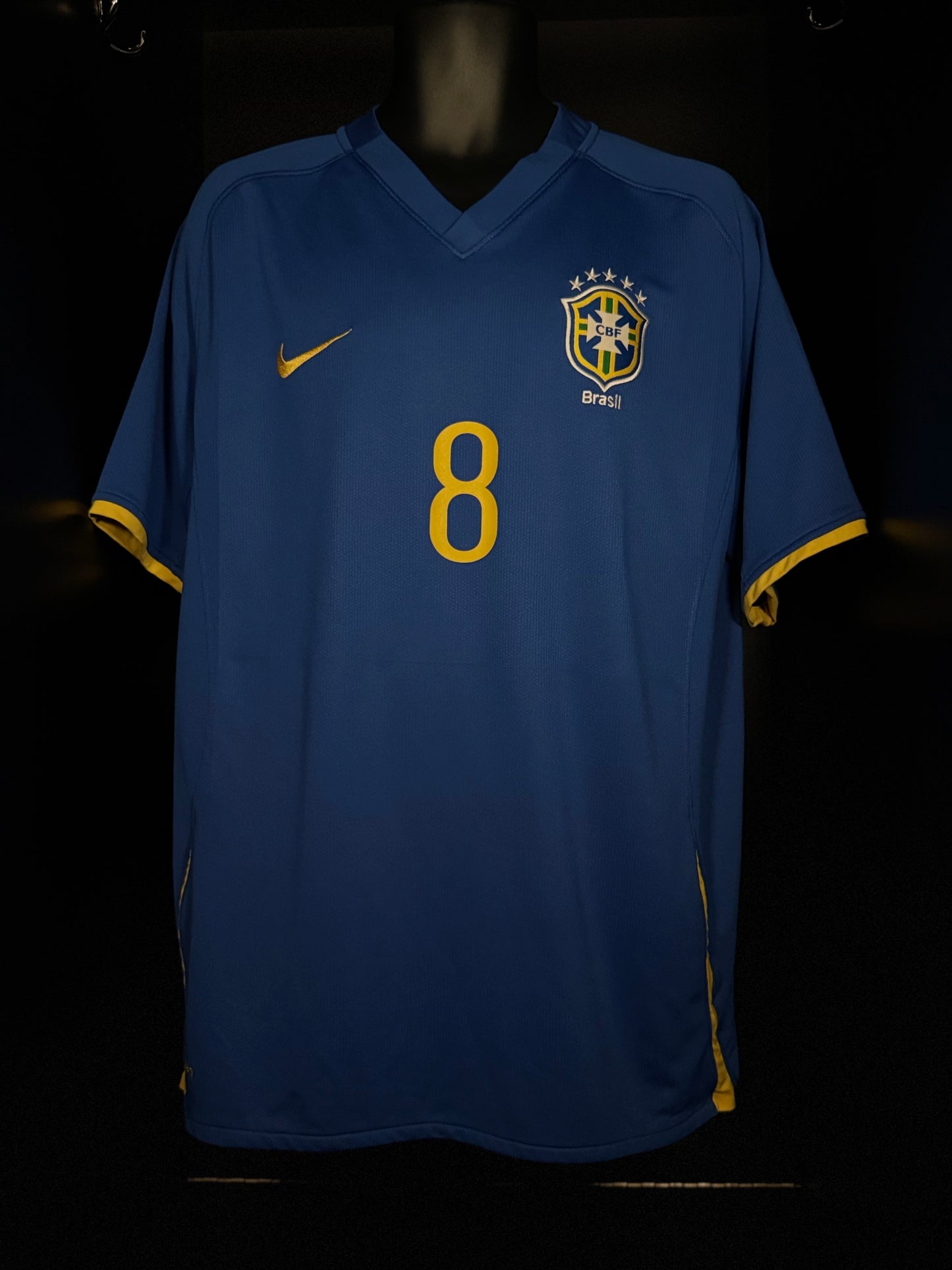 2008-2009 Brazil Kaka AWAY Kit Soccer Jersey Shirt Nike XL Authentic