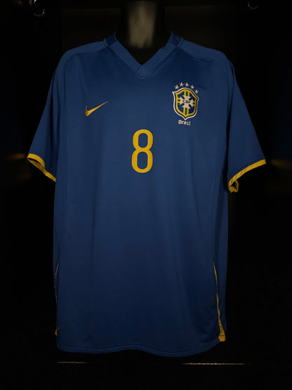 2008-2009 Brazil Kaka AWAY Kit Soccer Jersey Shirt Nike XL Authentic