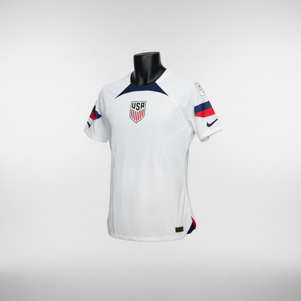 2022-2023 United States HOME Kit Soccer Jersey Football Shirt Nike Medium Authentic