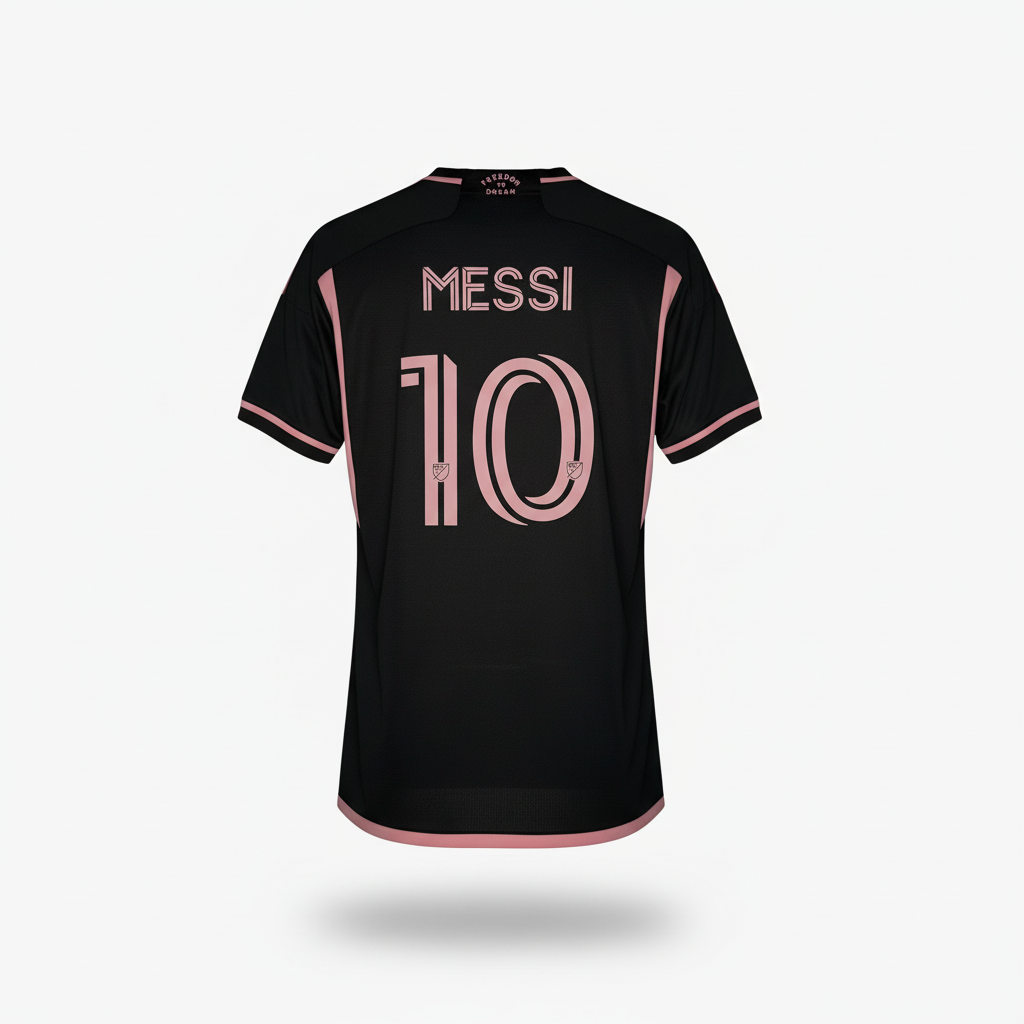 2023-2024 Inter Miami Messi Home Kit Soccer Jersey Shirt adidas Large Authentic