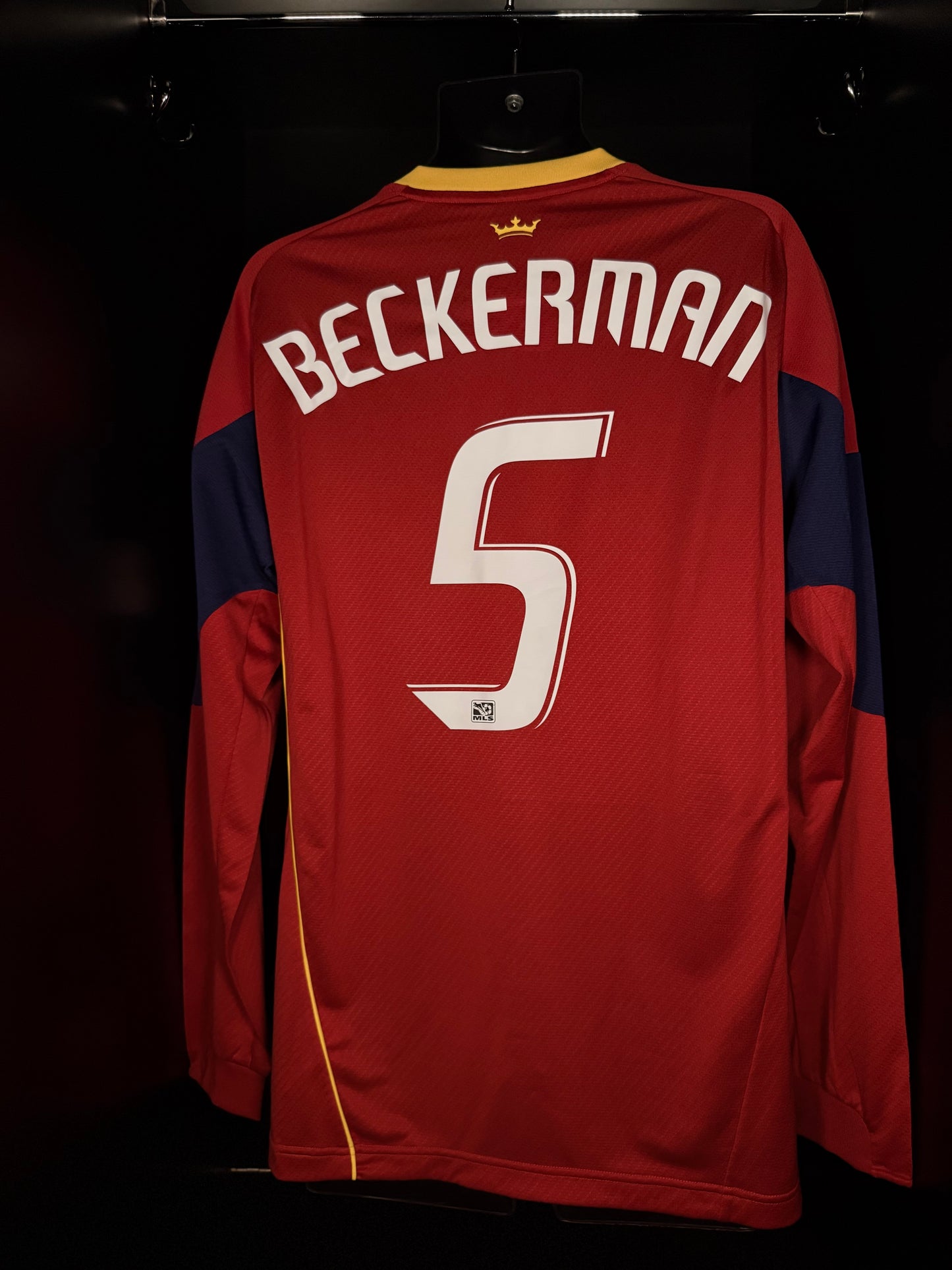 2010-2011 Real Salt Lake Beckerman HOME Kit Soccer Jersey Shirt adidas Large Authentic