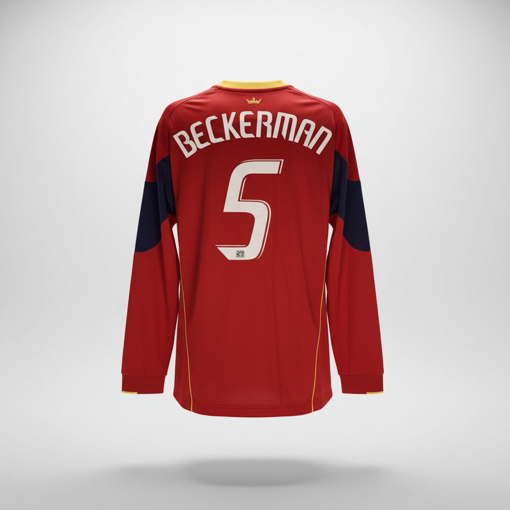 2010-2011 Real Salt Lake Beckerman HOME Kit Soccer Jersey Shirt adidas Large Authentic