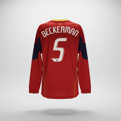 2010-2011 Real Salt Lake Beckerman HOME Kit Soccer Jersey Shirt adidas Large Authentic