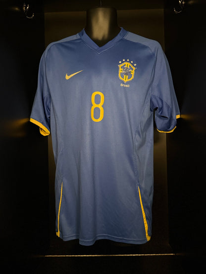 2008-2009 Brazil Kaka AWAY Kit Soccer Jersey Shirt Nike Large Authentic