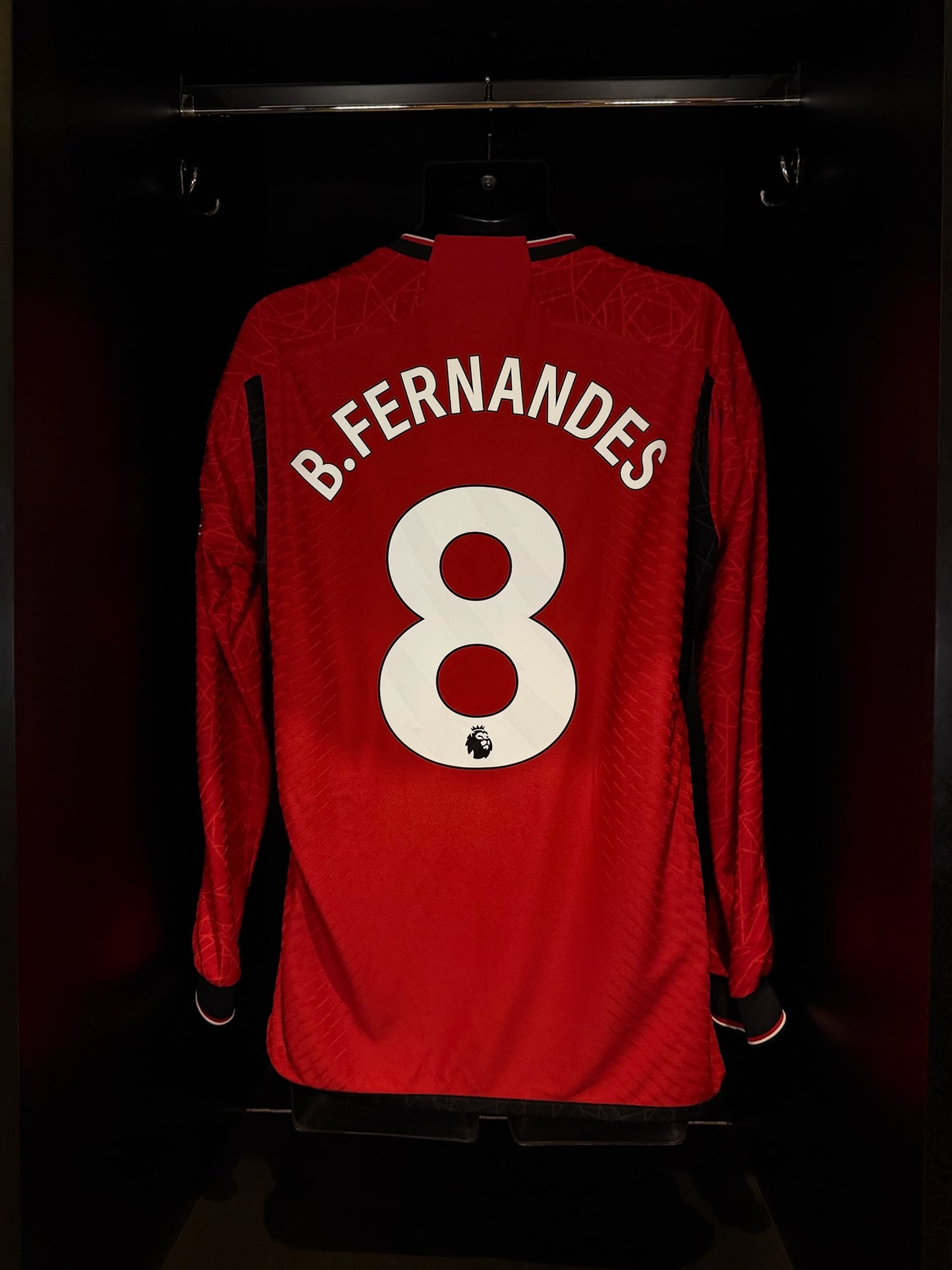 2023-2024 Manchester United B. Fernandes HOME Kit Soccer Jersey Football Shirt adidas Medium Authentic